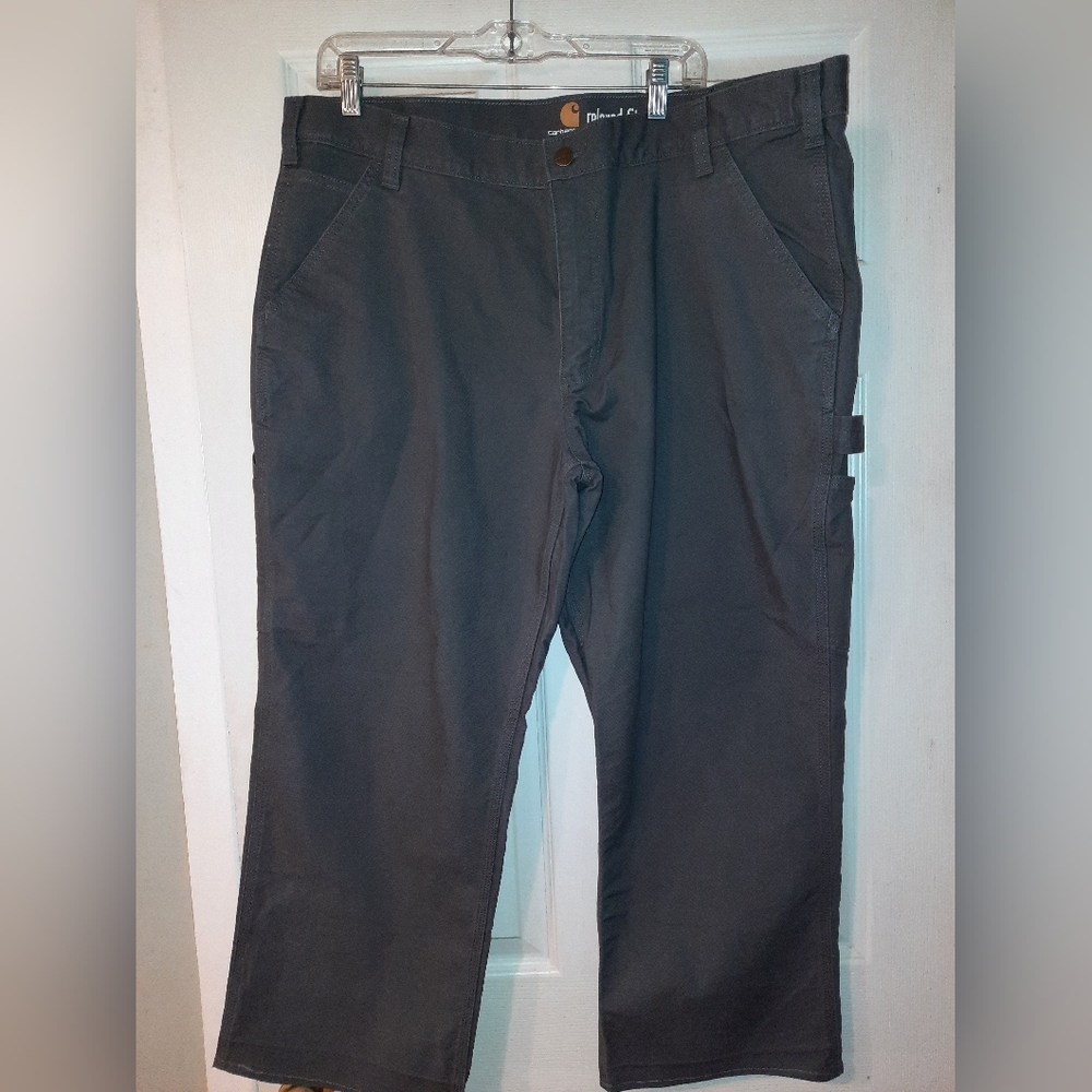 NWOT.Carhartt Gray Relaxed Fit Pants Size 40×30 Never Worn - Picture 3 of 3